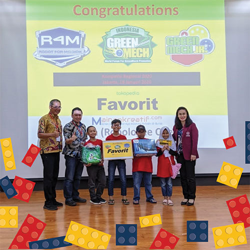 Robologee Juara Favorit Di Kompetisi Greenmech 2020